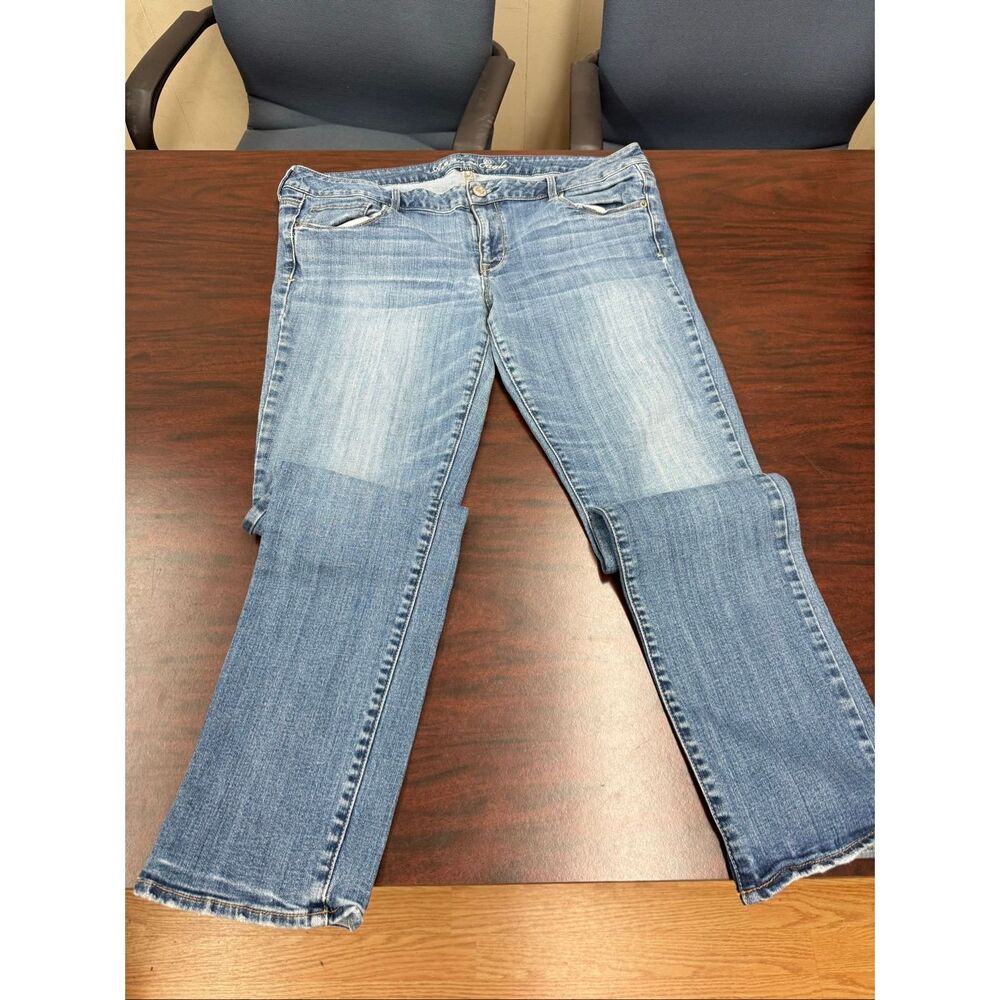 American Eagle Stretch Skinny Jeans Size 18 Long